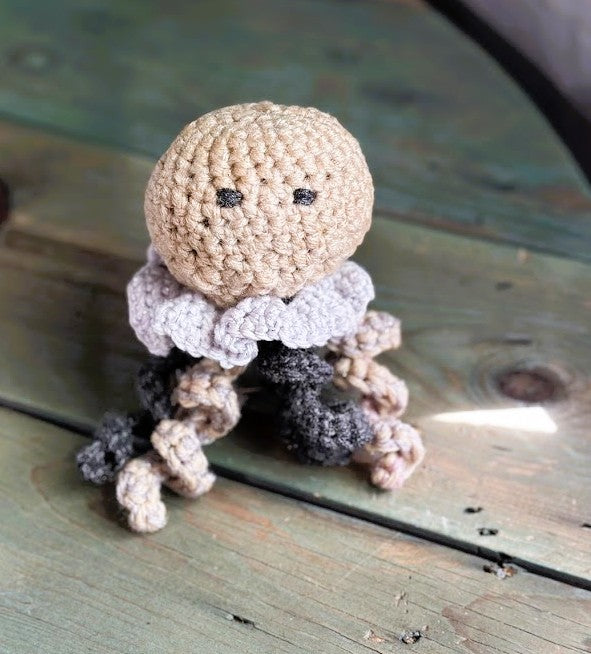 Mallow Handmade Crochet Jellyfish Plush – Stuffed Toy