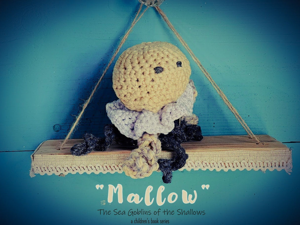 Mallow Handmade Crochet Jellyfish Plush – Stuffed Toy