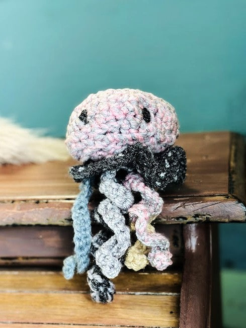 Pebble Handmade Crochet Sea Goblin Plush – Stuffed Toy