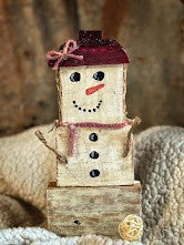 Handmade Frosty Sprouts – Rustic Wooden Holiday Decor