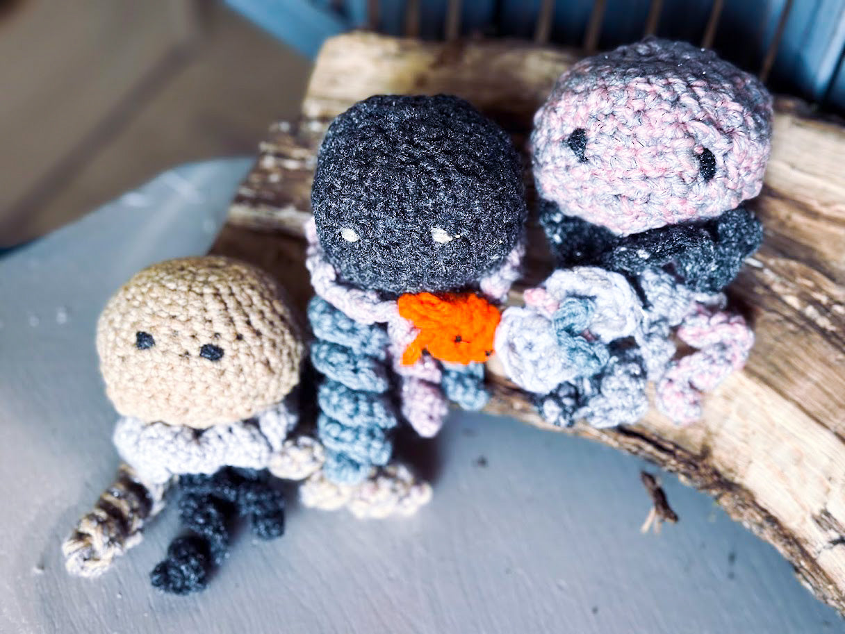Brine Handmade Crochet Sea Goblin Plush – Stuffed Toy