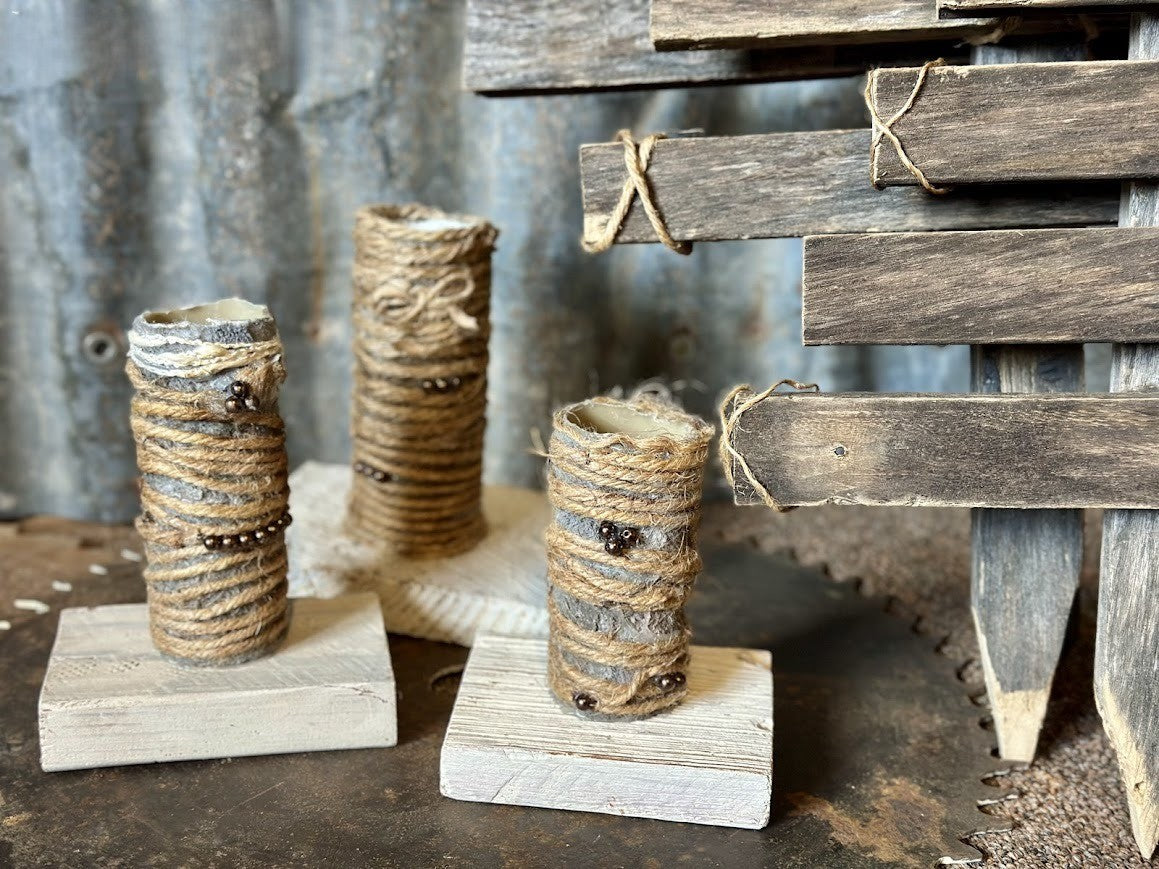 Rustic Wooden Christmas Tree Trio – Indoor & Outdoor Decor